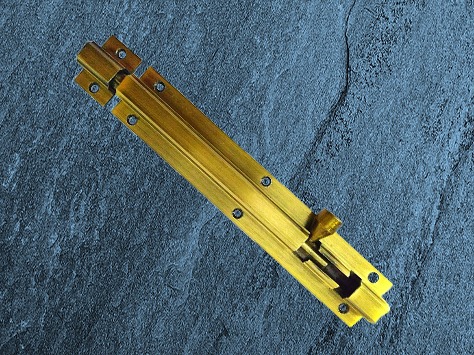 Hex Tower Bolt - Shakti Brass