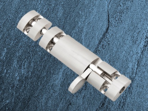 Oval Tower Bolt - Shakti Brass